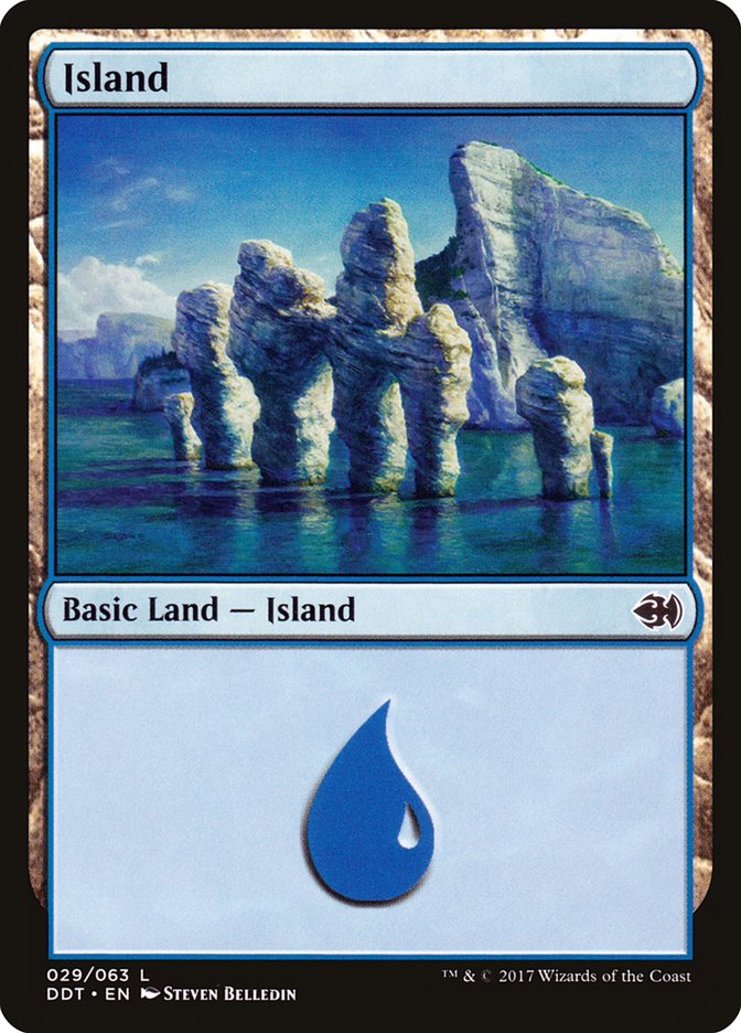 Island (29) [Duel Decks: Merfolk vs. Goblins] | Rock City Comics