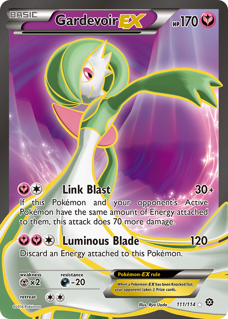 Gardevoir EX (111/114) [XY: Steam Siege] | Rock City Comics