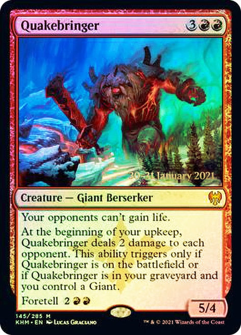 Quakebringer [Kaldheim Prerelease Promos] | Rock City Comics