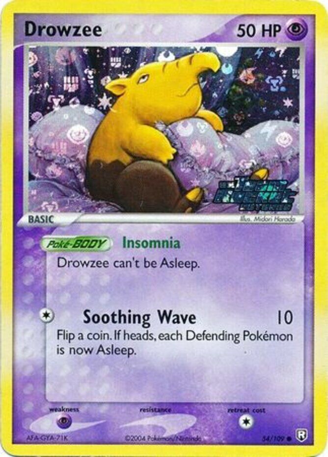 Drowzee (54/109) (Stamped) [EX: Team Rocket Returns] | Rock City Comics