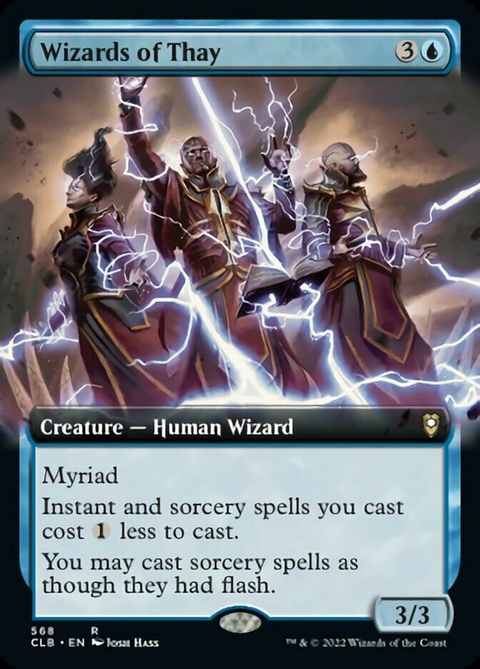 Wizards of Thay (Extended Art) [Commander Legends: Battle for Baldur's Gate] | Rock City Comics