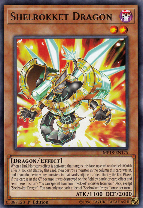 Shelrokket Dragon [MP18-EN175] Rare | Rock City Comics