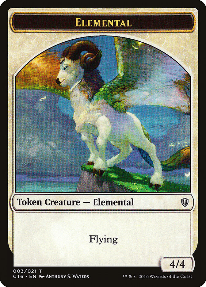 Elemental [Commander 2016 Tokens] | Rock City Comics