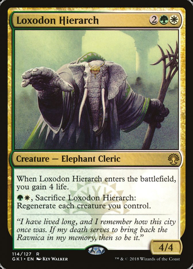 Loxodon Hierarch [Guilds of Ravnica Guild Kit] | Rock City Comics