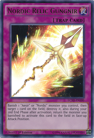 Nordic Relic Gungnir [LC5D-EN200] Ultra Rare | Rock City Comics