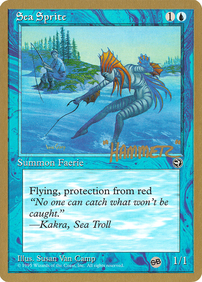 Sea Sprite (Shawn "Hammer" Regnier) (SB) [Pro Tour Collector Set] | Rock City Comics