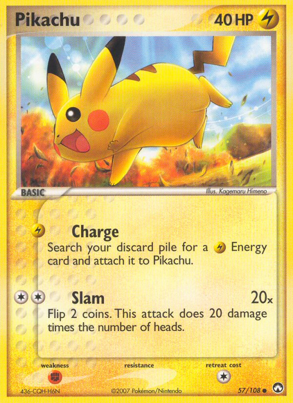 Pikachu (57/108) [EX: Power Keepers] | Rock City Comics