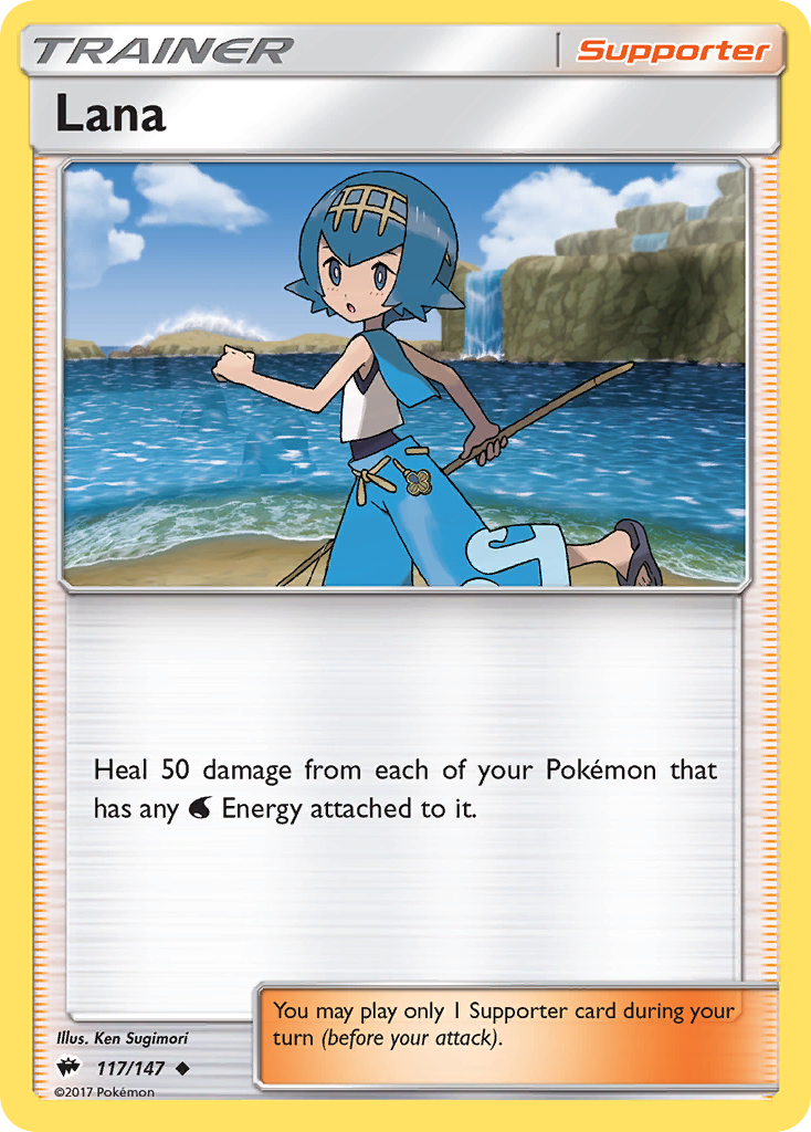 Lana (117/147) [Sun & Moon: Burning Shadows] | Rock City Comics