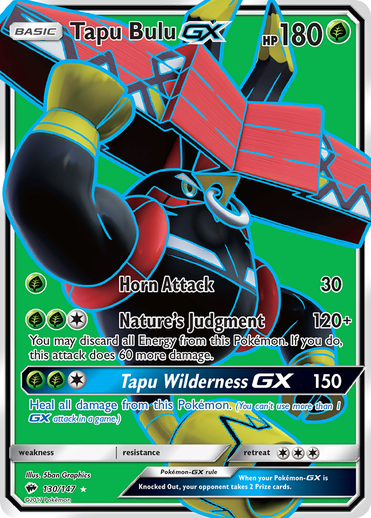 Tapu Bulu GX (130/147) [Sun & Moon: Burning Shadows] | Rock City Comics