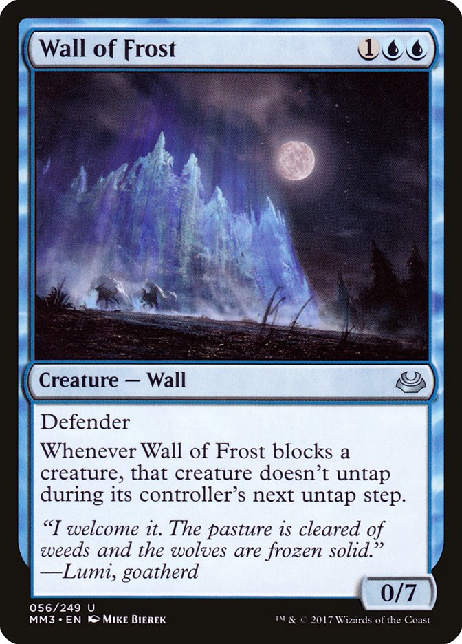 Wall of Frost [Modern Masters 2017] | Rock City Comics