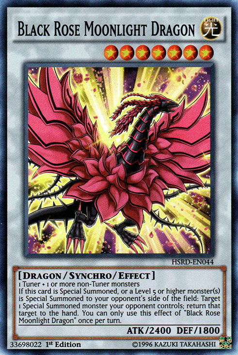 Black Rose Moonlight Dragon [HSRD-EN044] Super Rare | Rock City Comics