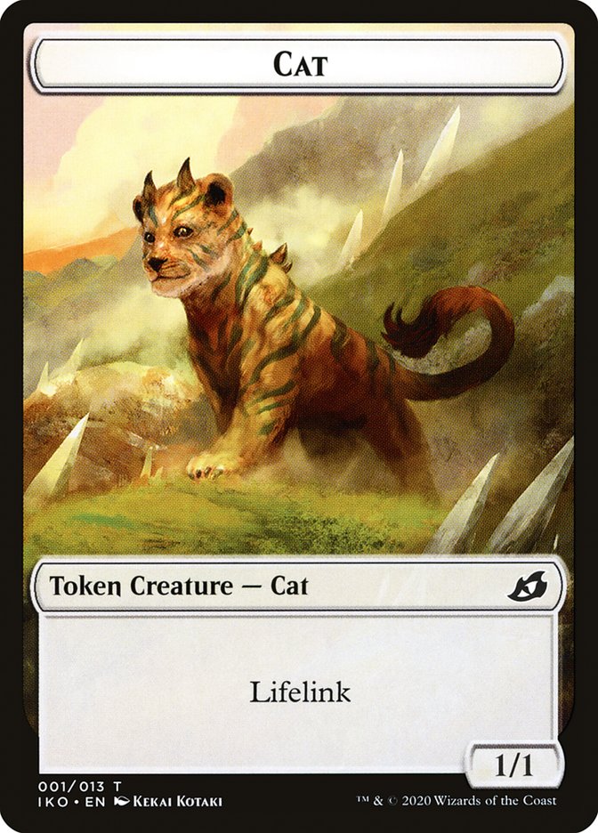 Cat [Ikoria: Lair of Behemoths Tokens] | Rock City Comics