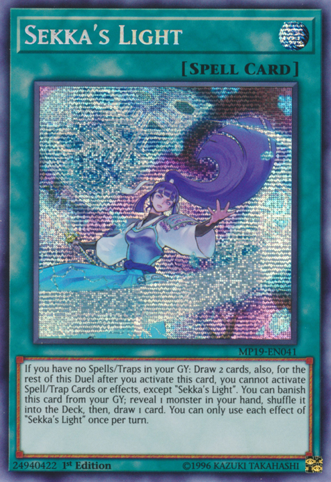 Sekka's Light [MP19-EN041] Prismatic Secret Rare | Rock City Comics