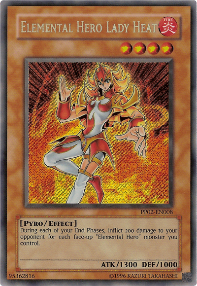 Elemental Hero Lady Heat [PP02-EN008] Secret Rare | Rock City Comics