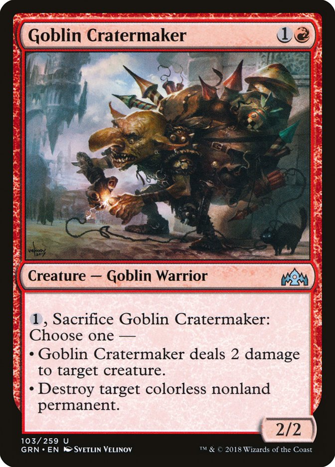 Goblin Cratermaker [Guilds of Ravnica] | Rock City Comics