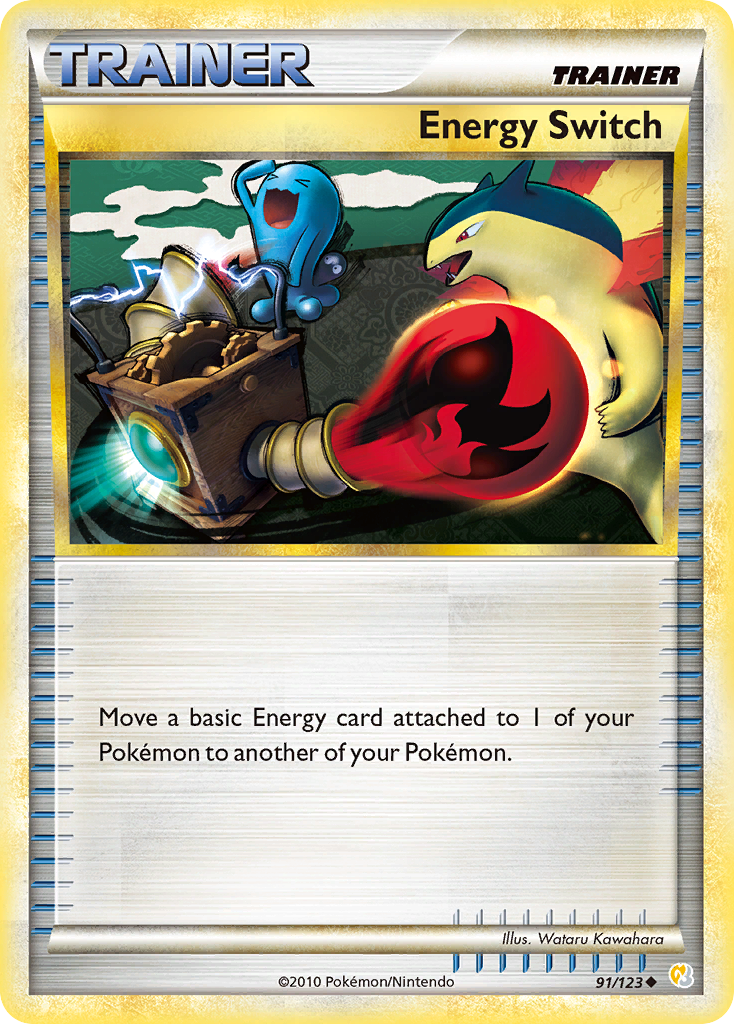 Energy Switch (91/123) [HeartGold & SoulSilver: Base Set] | Rock City Comics