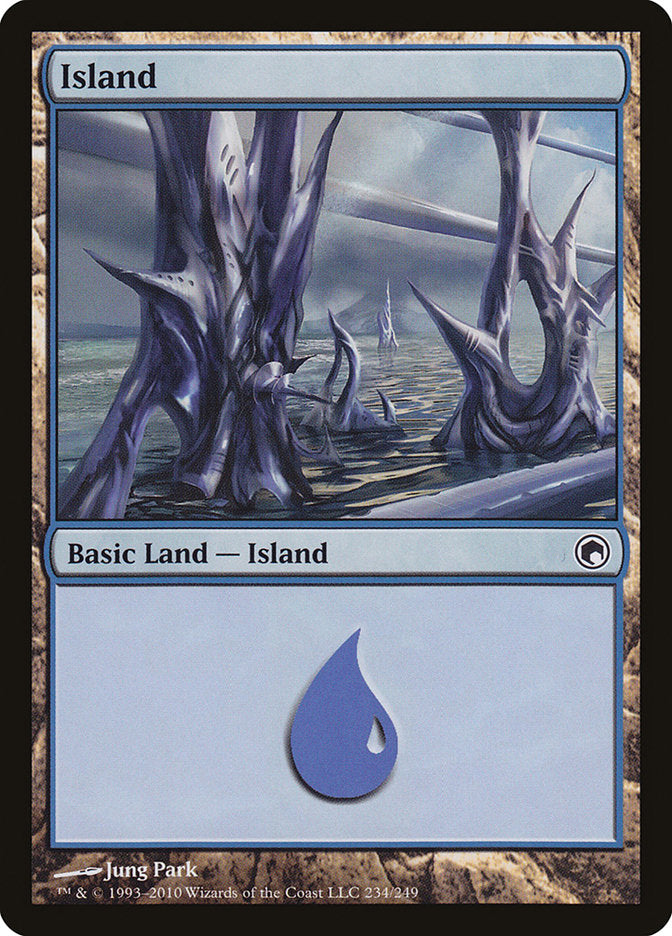 Island (234) [Scars of Mirrodin] | Rock City Comics