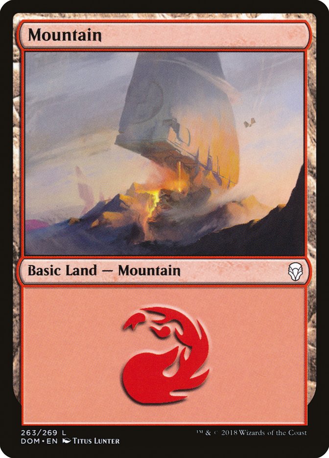Mountain (263) [Dominaria] | Rock City Comics