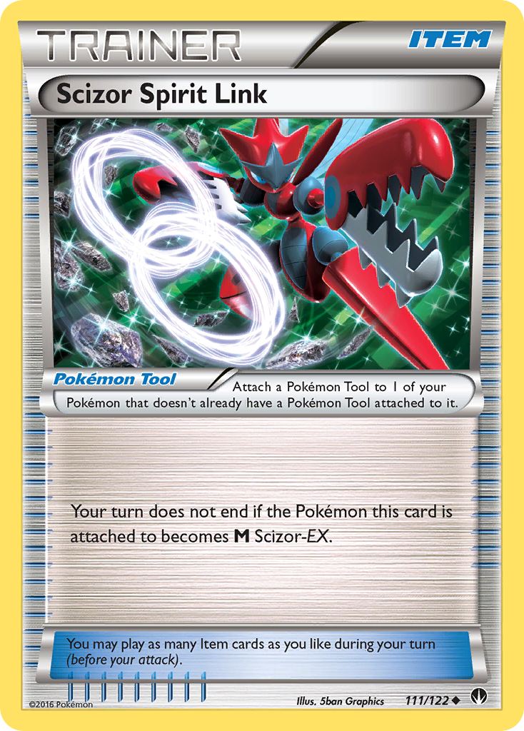 Scizor Spirit Link (111/122) [XY: BREAKpoint] | Rock City Comics