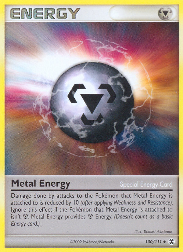 Metal Energy (100/111) [Platinum: Rising Rivals] | Rock City Comics