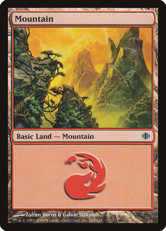 Mountain (245) [Shards of Alara] | Rock City Comics
