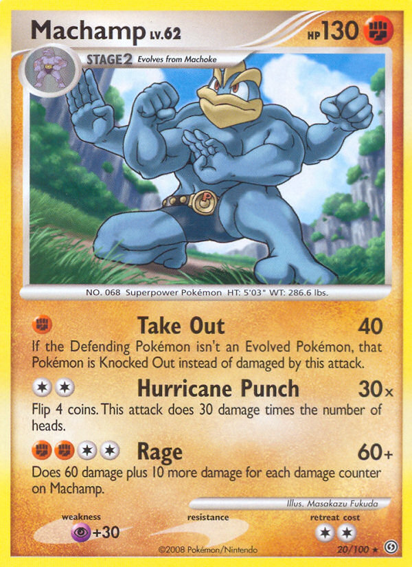 Machamp (20/100) [Diamond & Pearl: Stormfront] | Rock City Comics