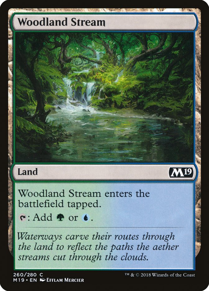 Woodland Stream [Core Set 2019] | Rock City Comics