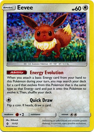 Eevee (11/12) [McDonald's Promos: 2018 Collection] | Rock City Comics