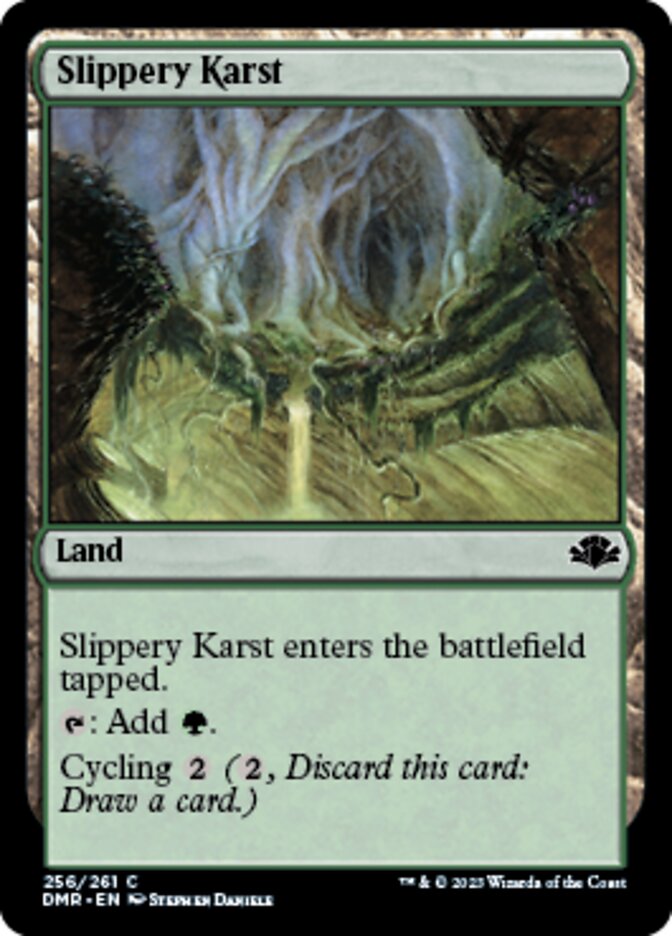 Slippery Karst [Dominaria Remastered] | Rock City Comics