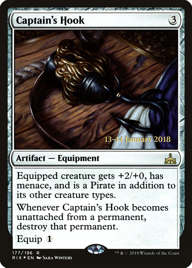 Captain's Hook [Rivals of Ixalan Prerelease Promos] | Rock City Comics