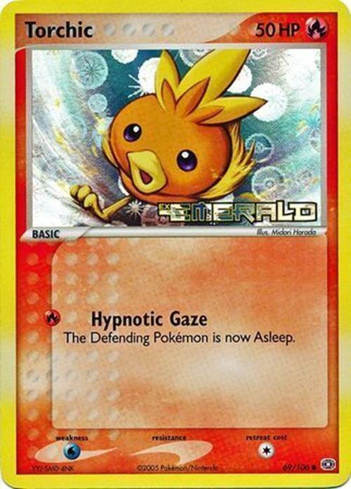 Torchic (69/106) (Stamped) [EX: Emerald] | Rock City Comics