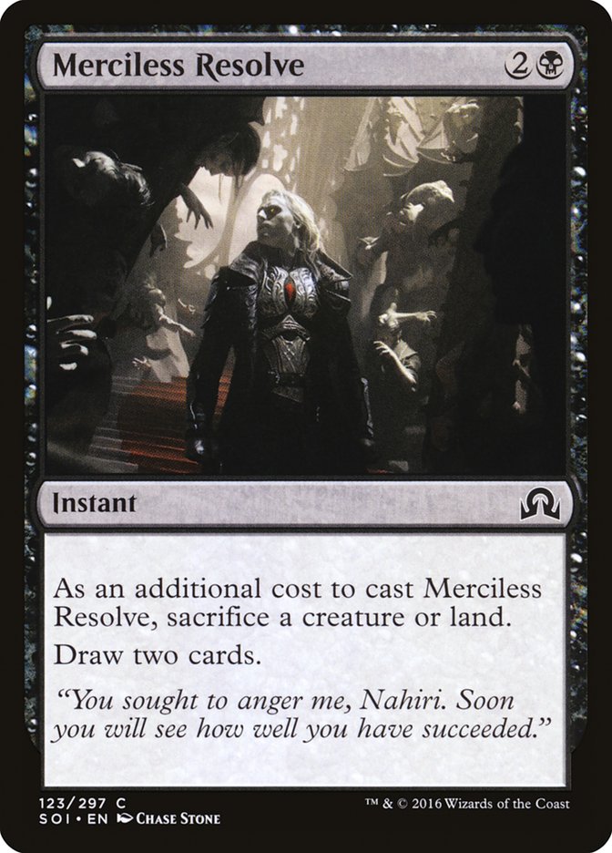Merciless Resolve [Shadows over Innistrad] | Rock City Comics