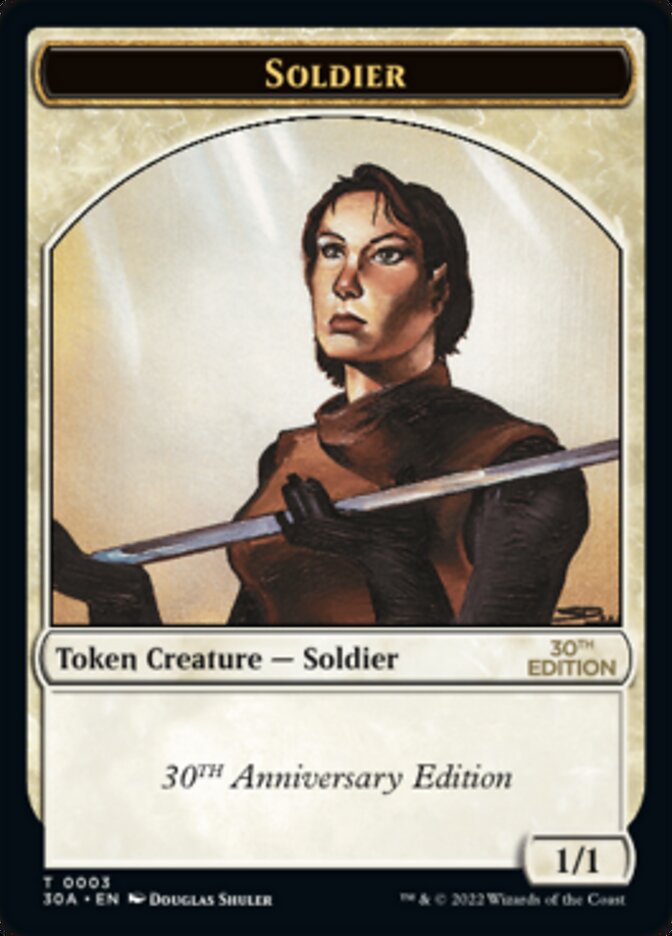 Soldier Token [30th Anniversary Tokens] | Rock City Comics