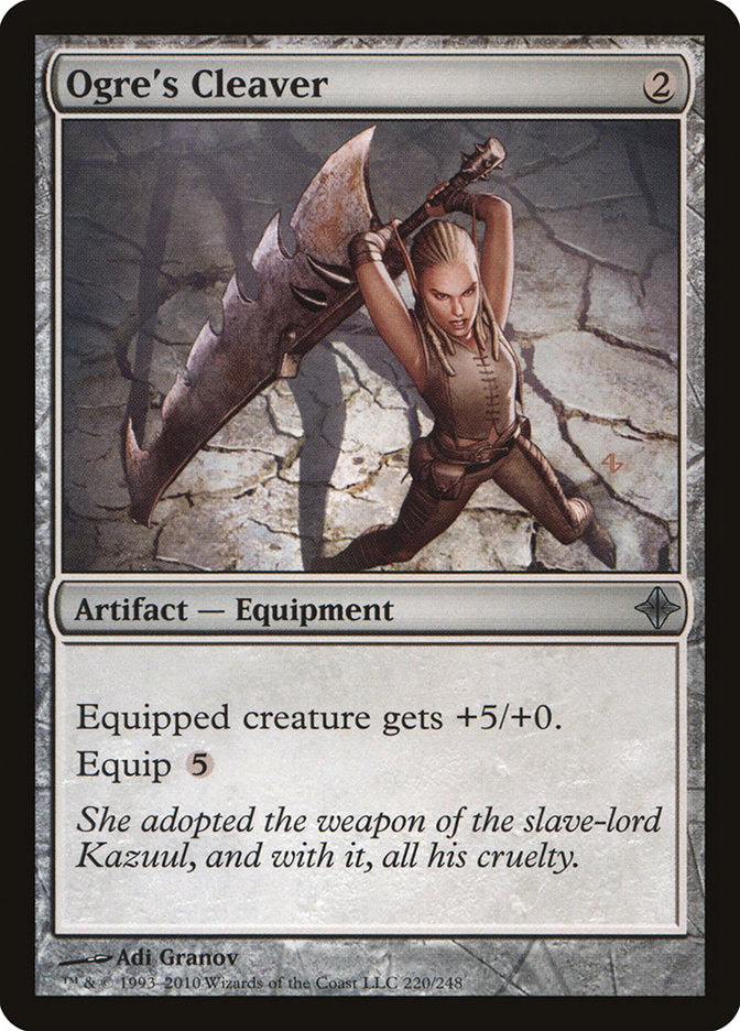 Ogre's Cleaver [Rise of the Eldrazi] | Rock City Comics