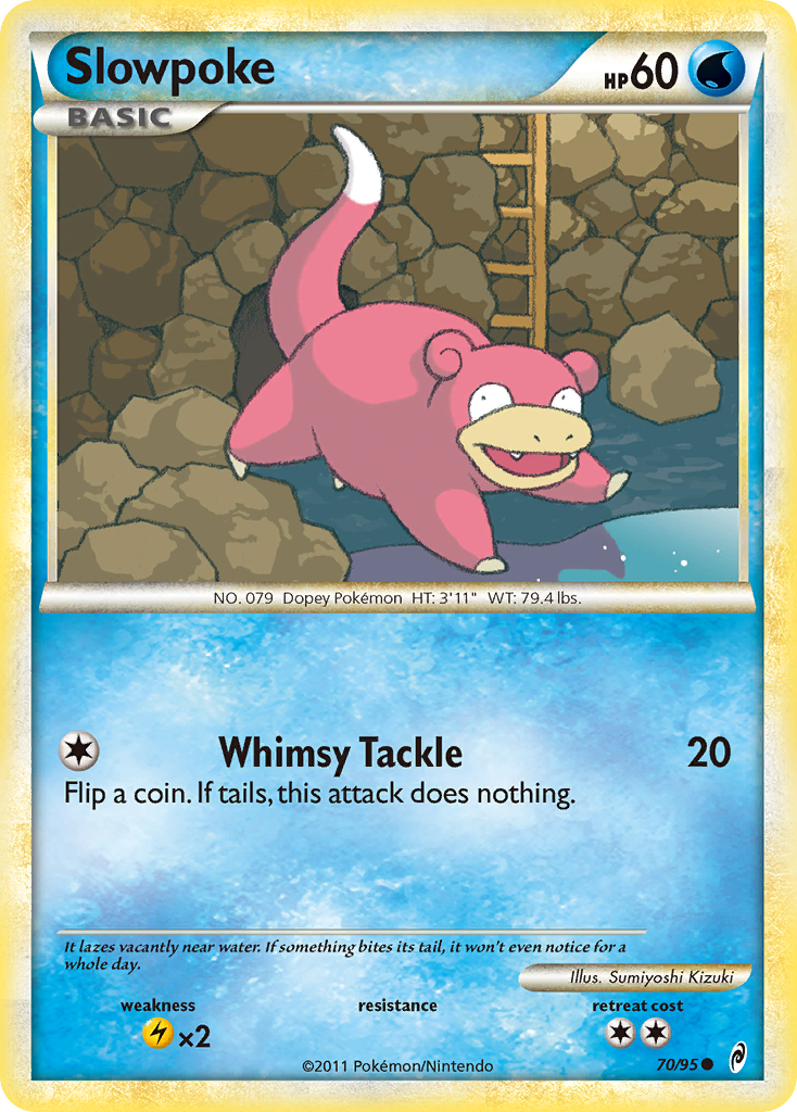 Slowpoke (70/95) [HeartGold & SoulSilver: Call of Legends] | Rock City Comics