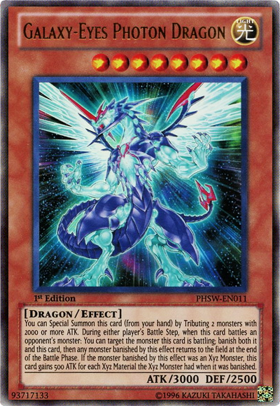 Galaxy-Eyes Photon Dragon [PHSW-EN011] Ultra Rare | Rock City Comics