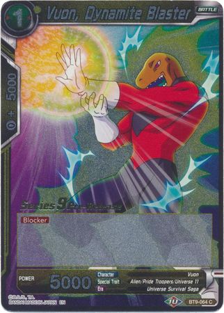 Vuon, Dynamite Blaster (BT9-064) [Universal Onslaught Prerelease Promos] | Rock City Comics