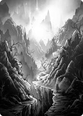 Mountain Art Card [Innistrad: Midnight Hunt Art Series] | Rock City Comics
