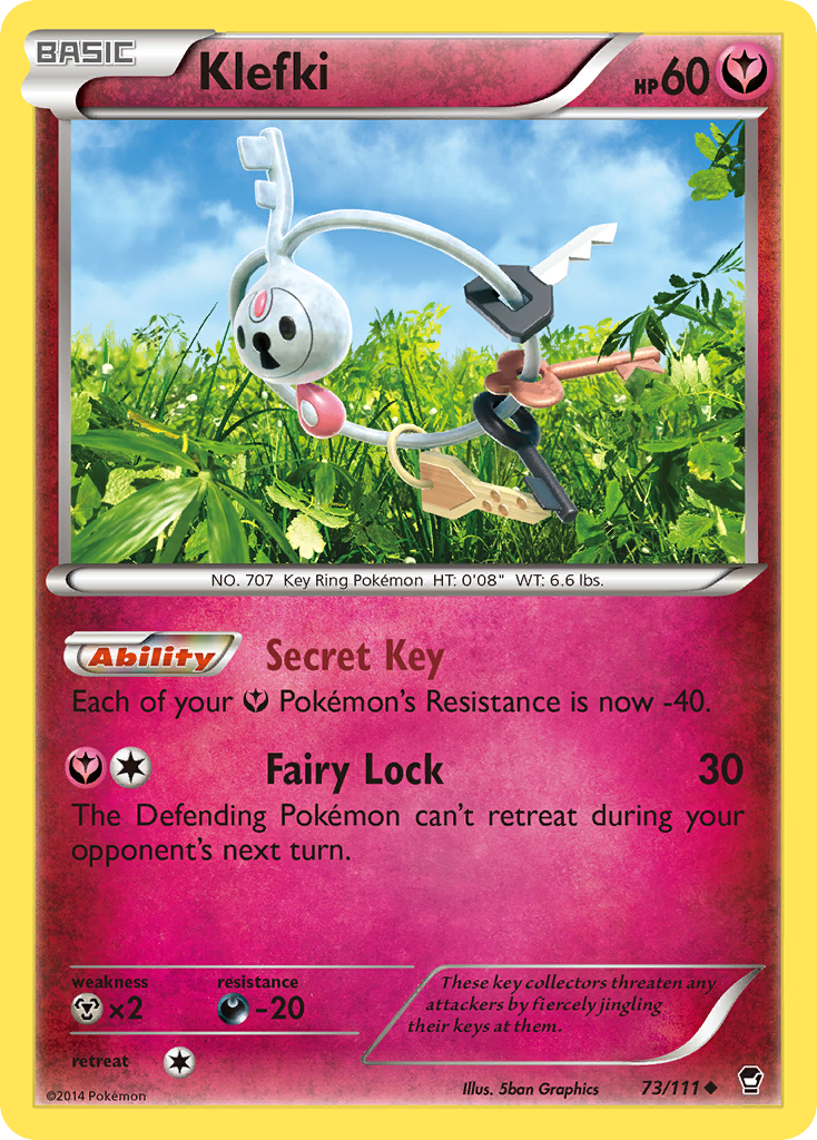 Klefki (73/111) [XY: Furious Fists] | Rock City Comics