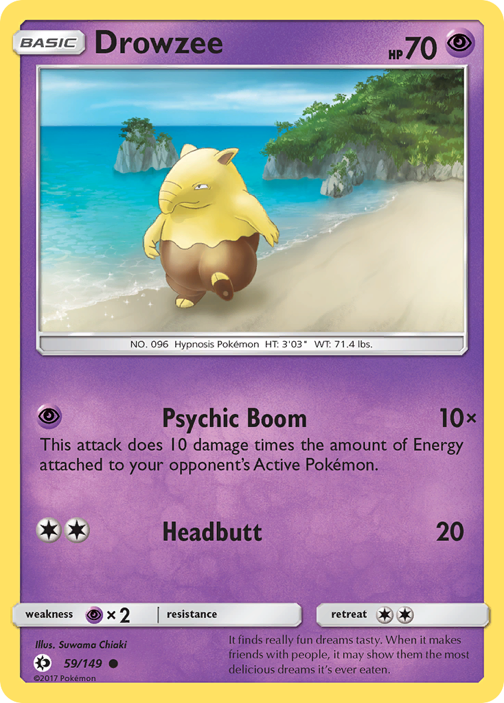 Drowzee (59/149) [Sun & Moon: Base Set] | Rock City Comics