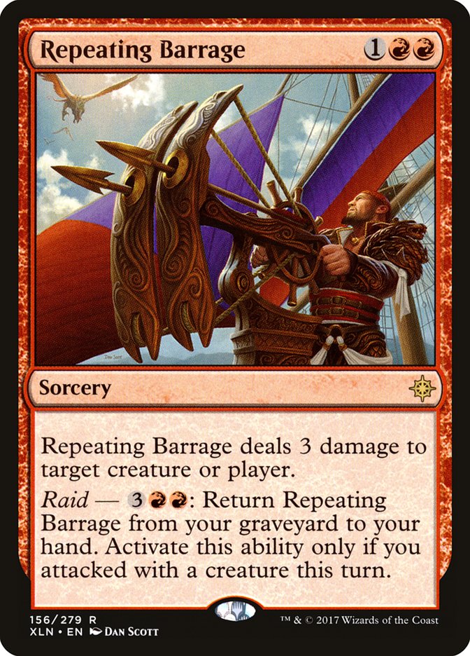 Repeating Barrage [Ixalan] | Rock City Comics