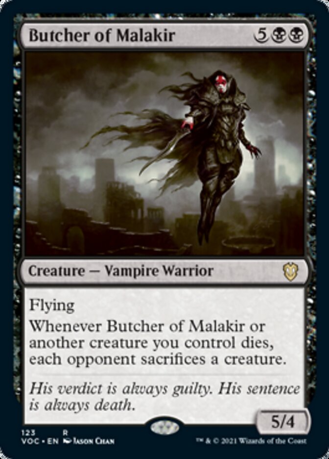 Butcher of Malakir [Innistrad: Crimson Vow Commander] | Rock City Comics