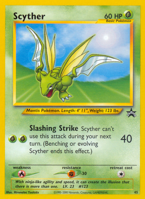 Scyther (45) [Wizards of the Coast: Black Star Promos] | Rock City Comics