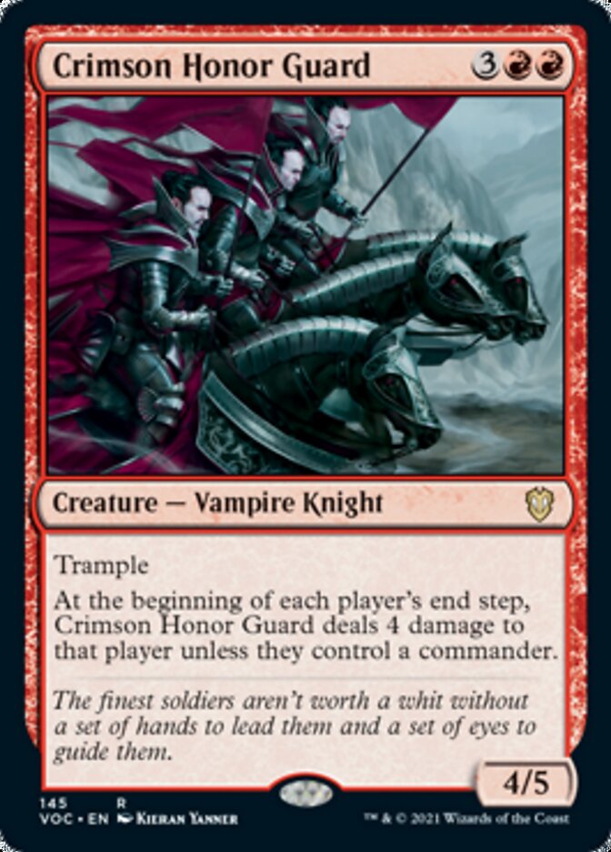 Crimson Honor Guard [Innistrad: Crimson Vow Commander] | Rock City Comics