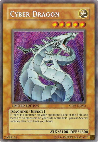 Cyber Dragon [CT03-EN002] Secret Rare | Rock City Comics