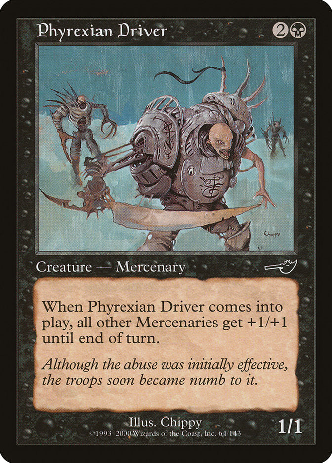 Phyrexian Driver [Nemesis] | Rock City Comics