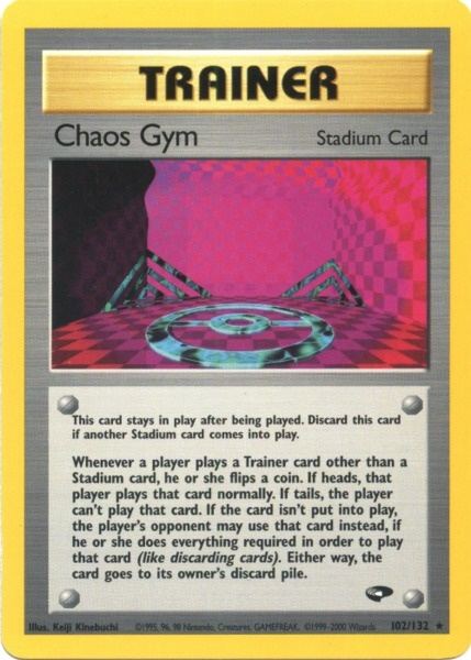 Chaos Gym (102/132) [Gym Challenge Unlimited] | Rock City Comics