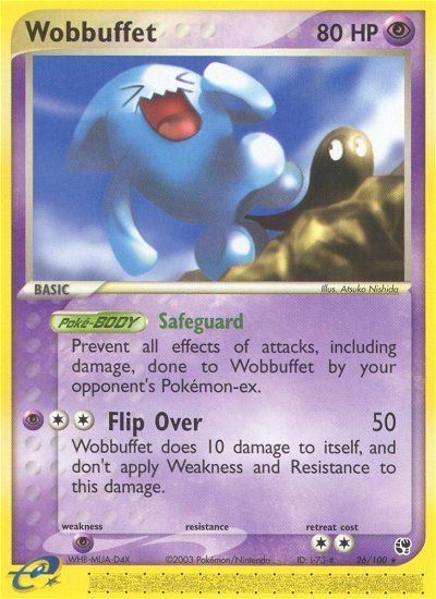 Wobbuffet (26/100) [EX: Sandstorm] | Rock City Comics