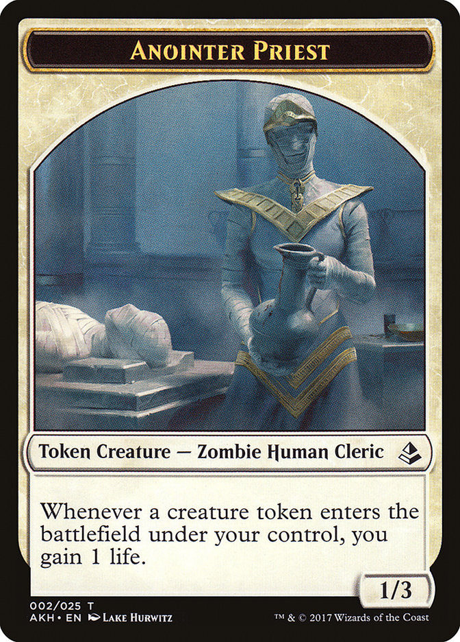 Anointer Priest [Amonkhet Tokens] | Rock City Comics