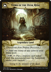 Profane Procession // Tomb of the Dusk Rose [Rivals of Ixalan Prerelease Promos] | Rock City Comics